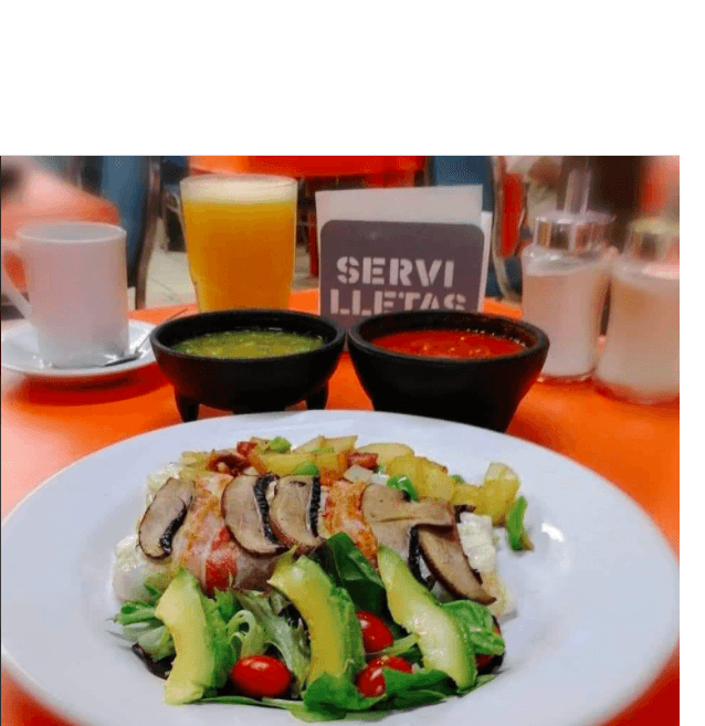 Omelettes de champiñon