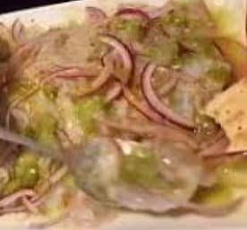 Aguachile (Camarón Curtido)