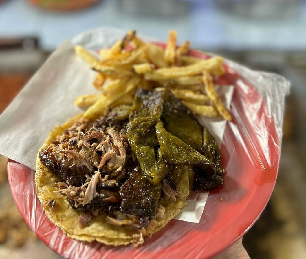 Suadero (tortilla grande)
