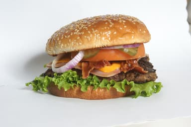Hamburguesa Vaquera + Papas Fritas