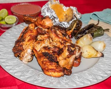 Pollo Asado al Carbón 10 Piezas