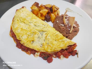 Combo-Omelette El Ranchero + Café Americano