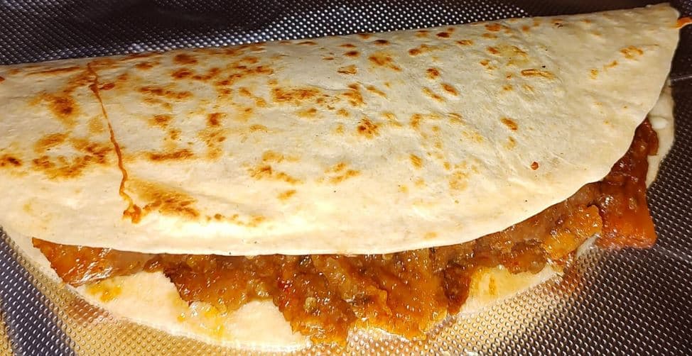 Quesadilla de Chicharrón de Peya