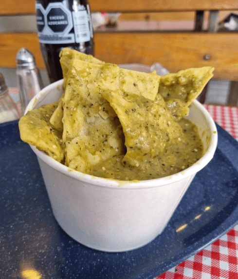Chilaquiles en Salsa Verde