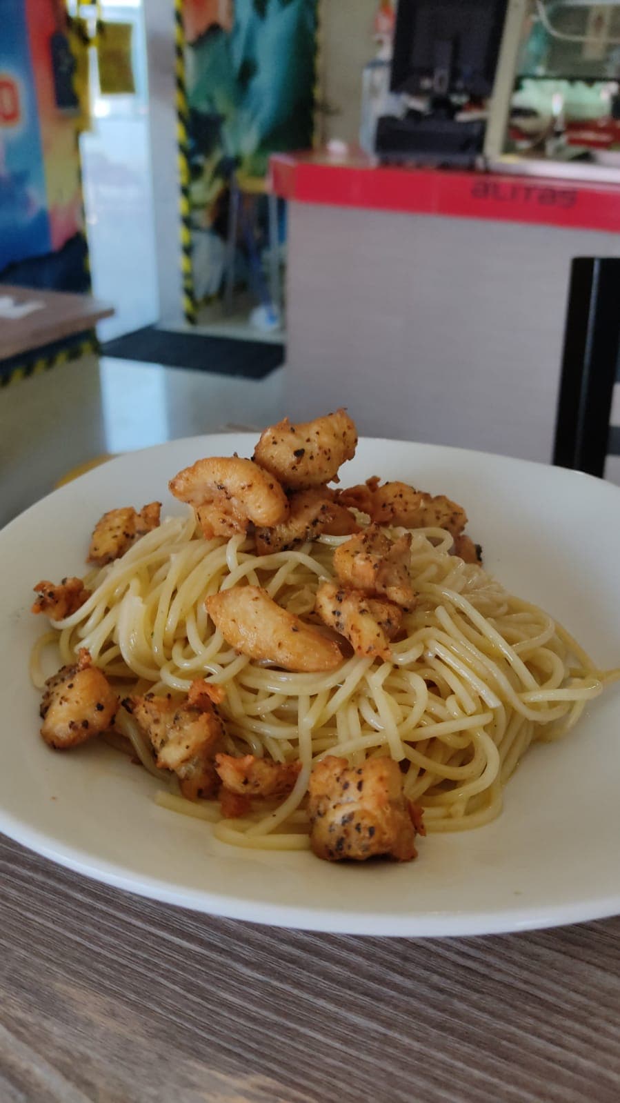 Pasta con Pollo