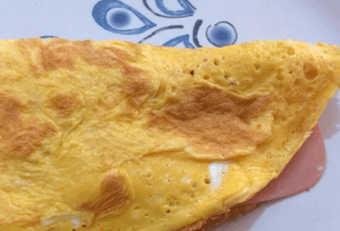 Omelette con Jamón