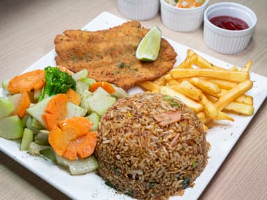 Combo-Combo con Fajitas de Pescado