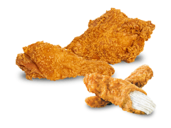2 Piezas de Pollo más 1 Tender Gratis