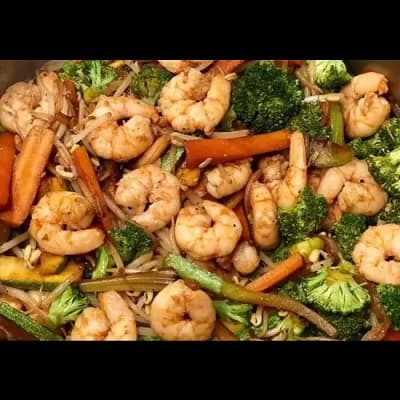 Chop Suey Verduras con Camarón