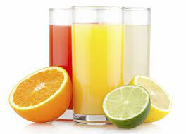 Jugo natural en agua
