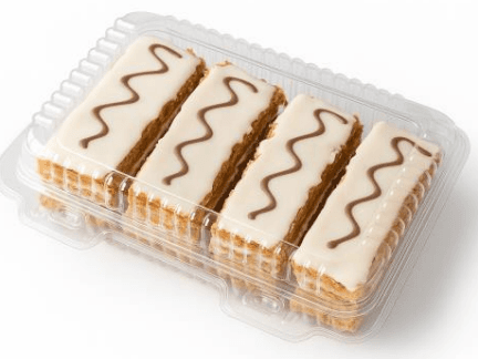 Caja por 4 Milhojas de Chocolate Blanco