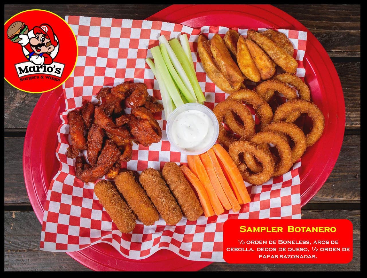 Sampler Botanero