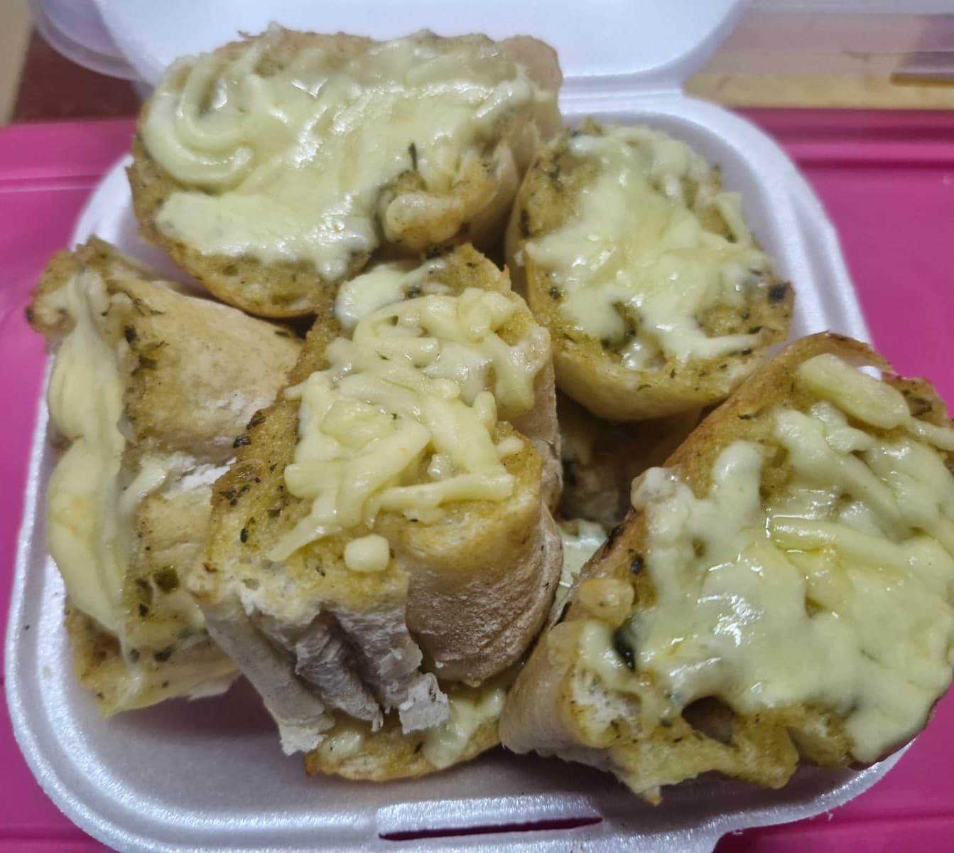 Orden de pan con ajo