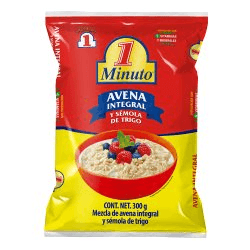 1 Minuto Avena Integral y Sémola de Trigo