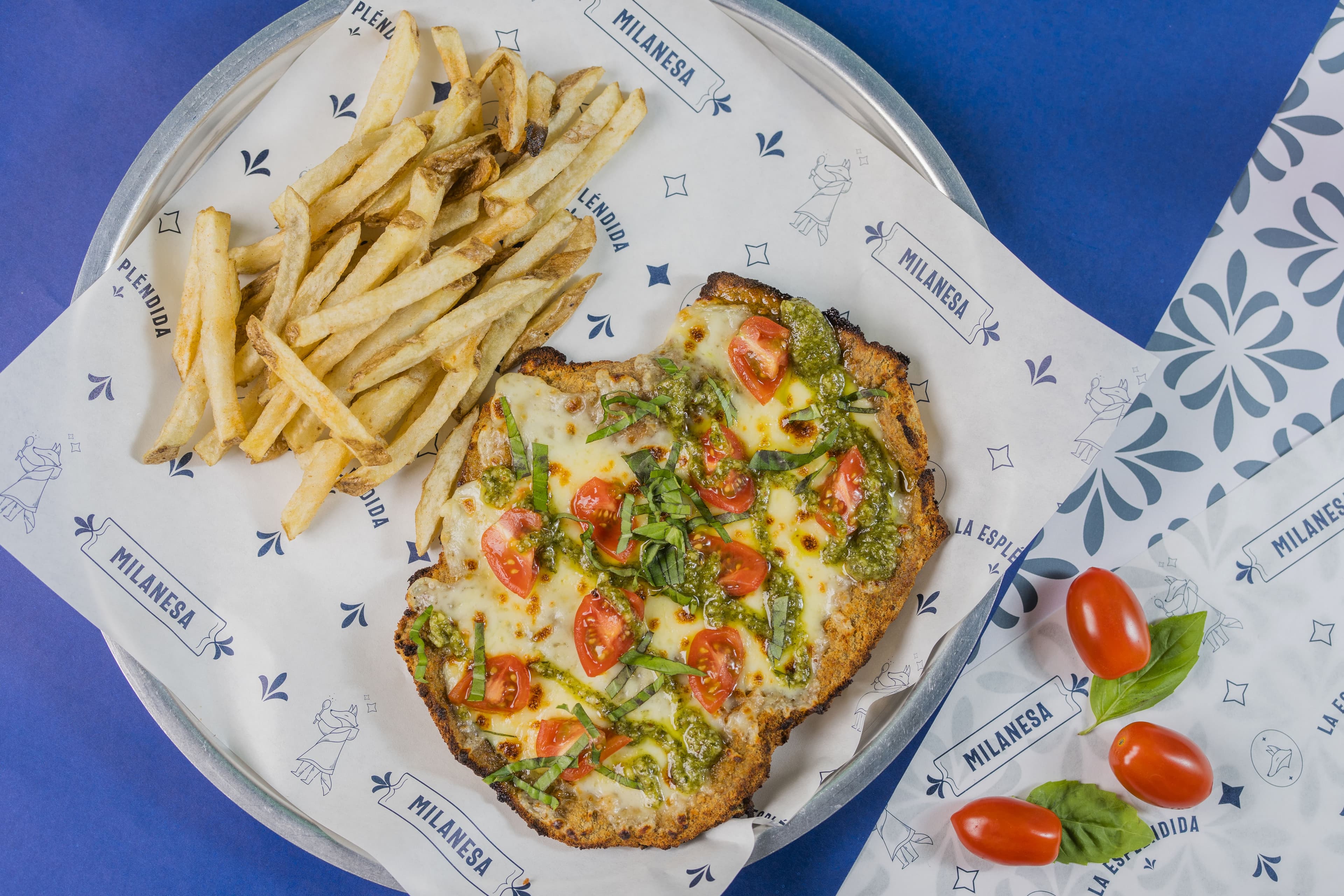 Combo Milanesa Caprese