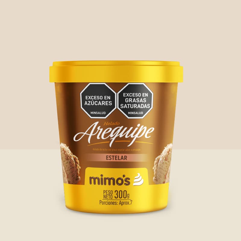 Medio Litro Helado Estelar Arequipe