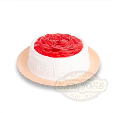 Pastel de 3 Leches de Fresa (Para 10 Personas)