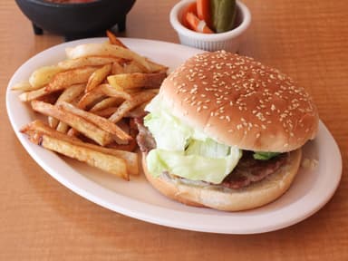 Hamburguesa con Papas
