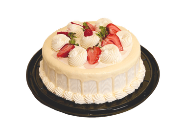 Pastel Cremoso de Fresa