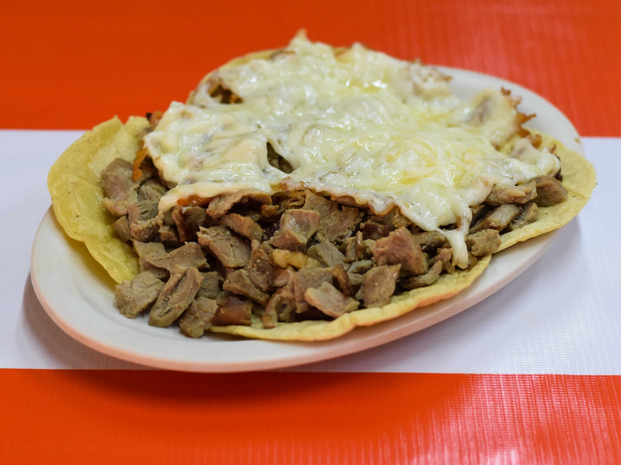 TACOS- Bistec con Queso