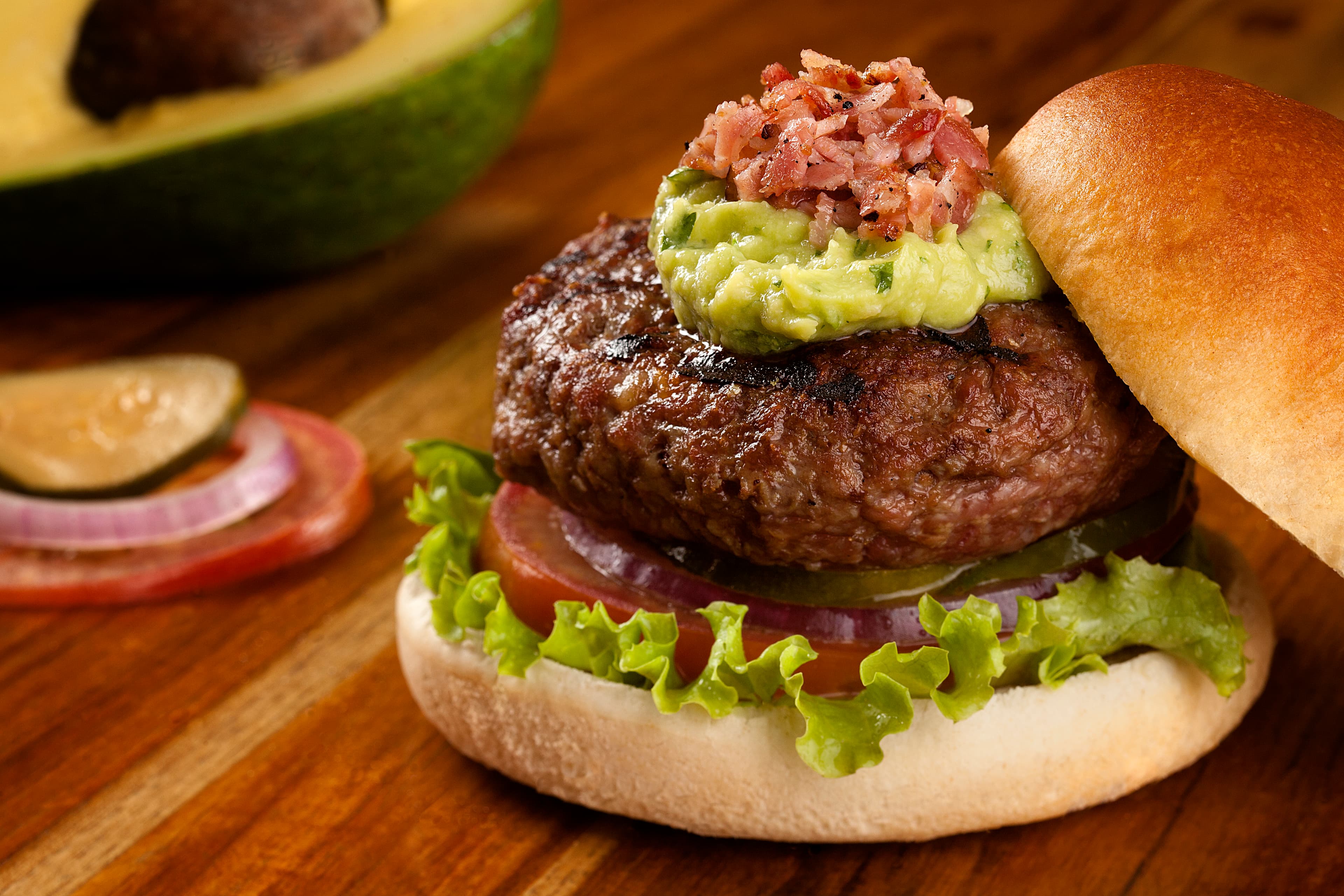 Bacon & Guacamole Juicy Lucy