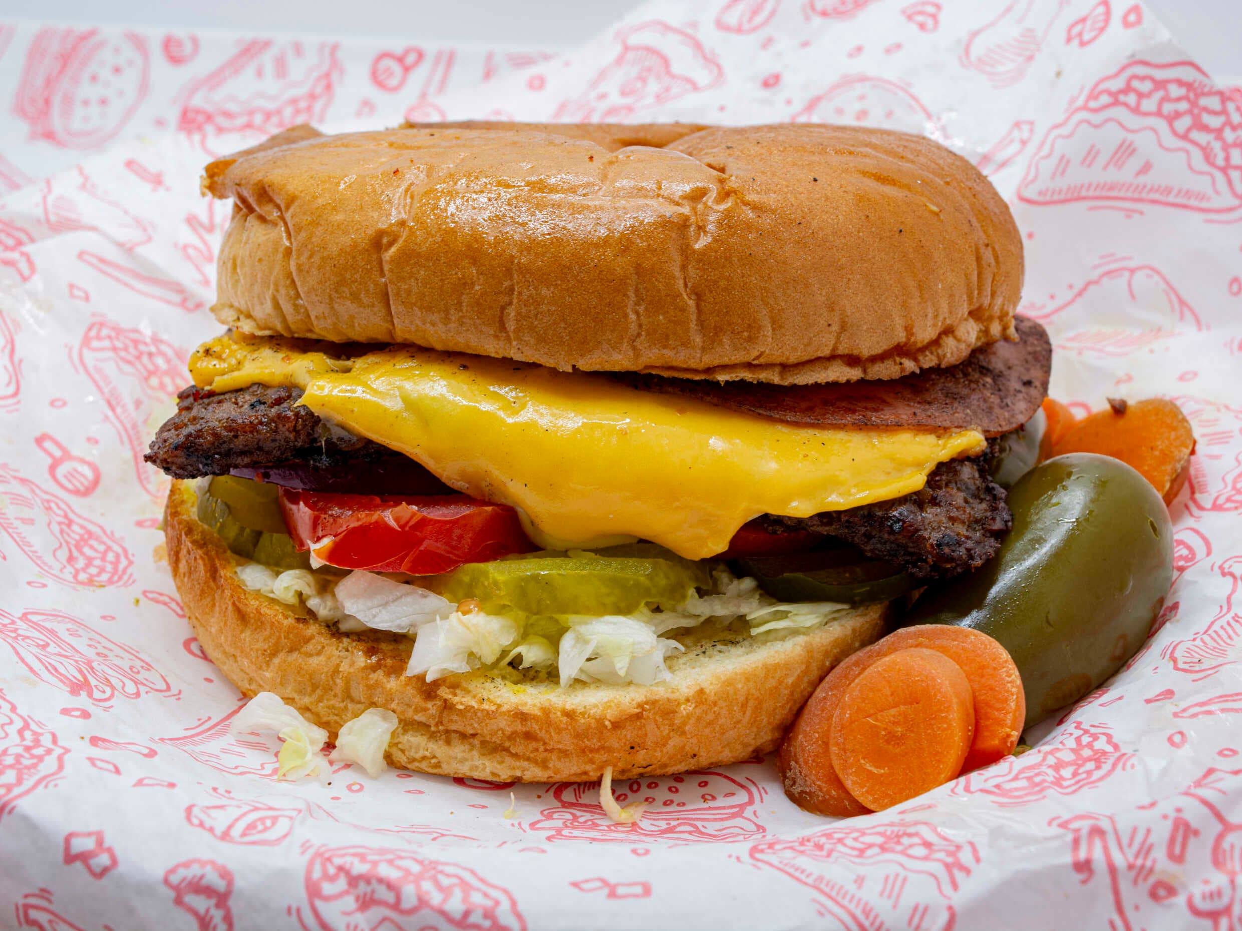 Hamburguesa Arrachera