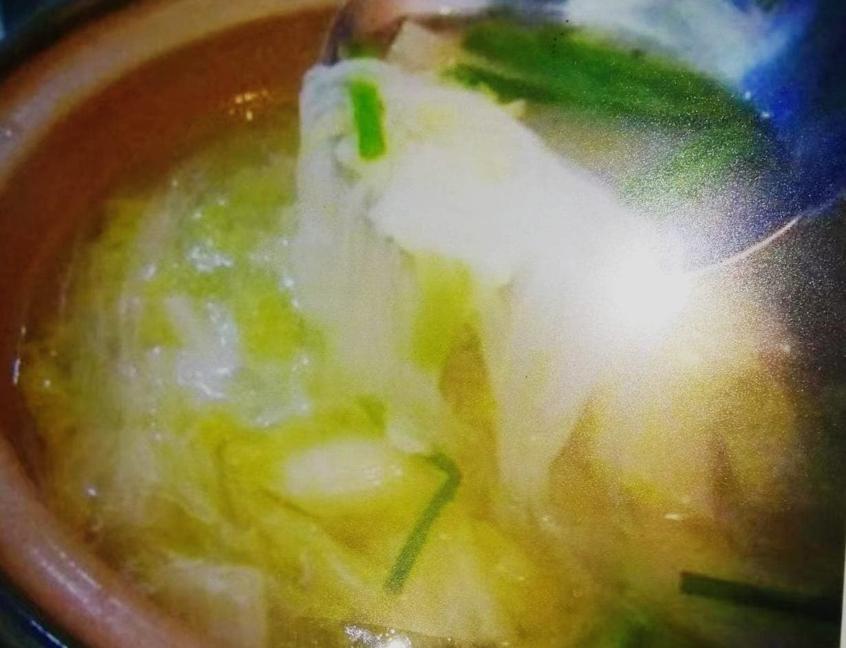 Sopa de Fideo Chino con Pollo/鸡西粉汤