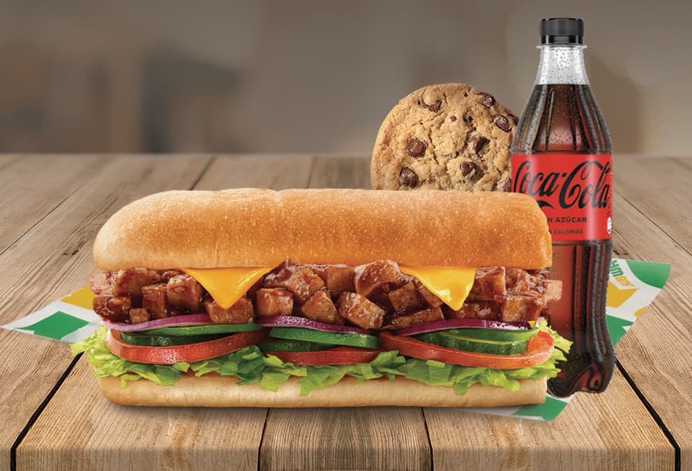 Combo Sub Pollo BBQ 15 cm