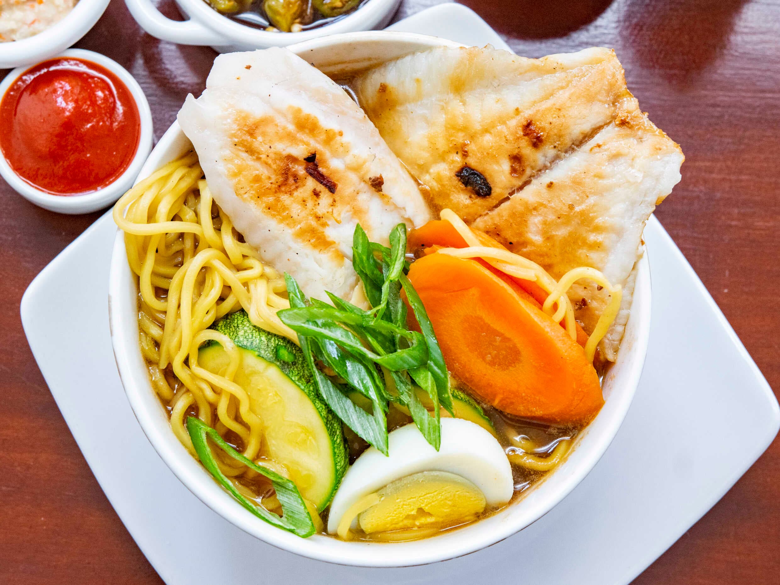 Sopa Ramen de Pescado