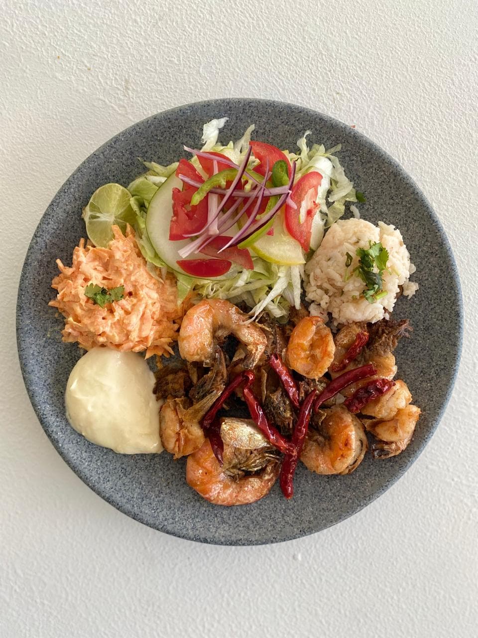 camarones al mojo de ajo