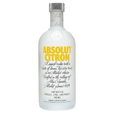 Vodka Citron botella 700ml