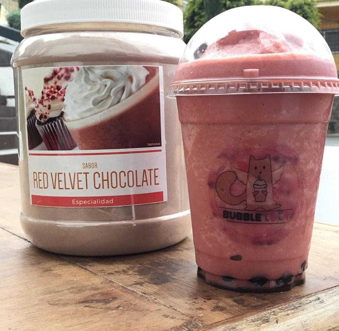 Bubble Tea Red Velvet Chocolate