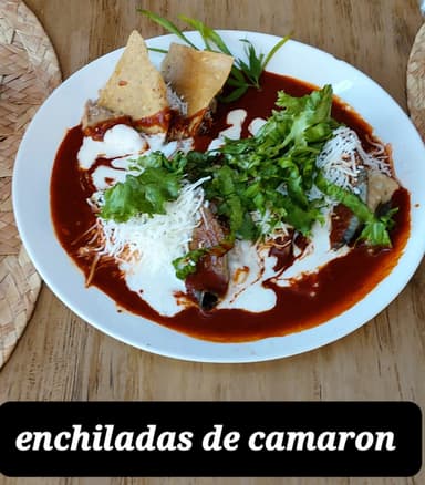 Enchiladas de Camaron