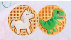 Waffle Infantil Chocolate