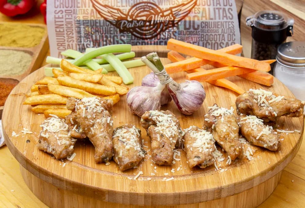 8 Unidades de Alitas