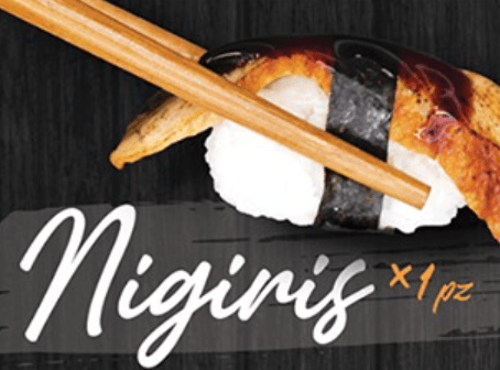 Nigiri de Anguila