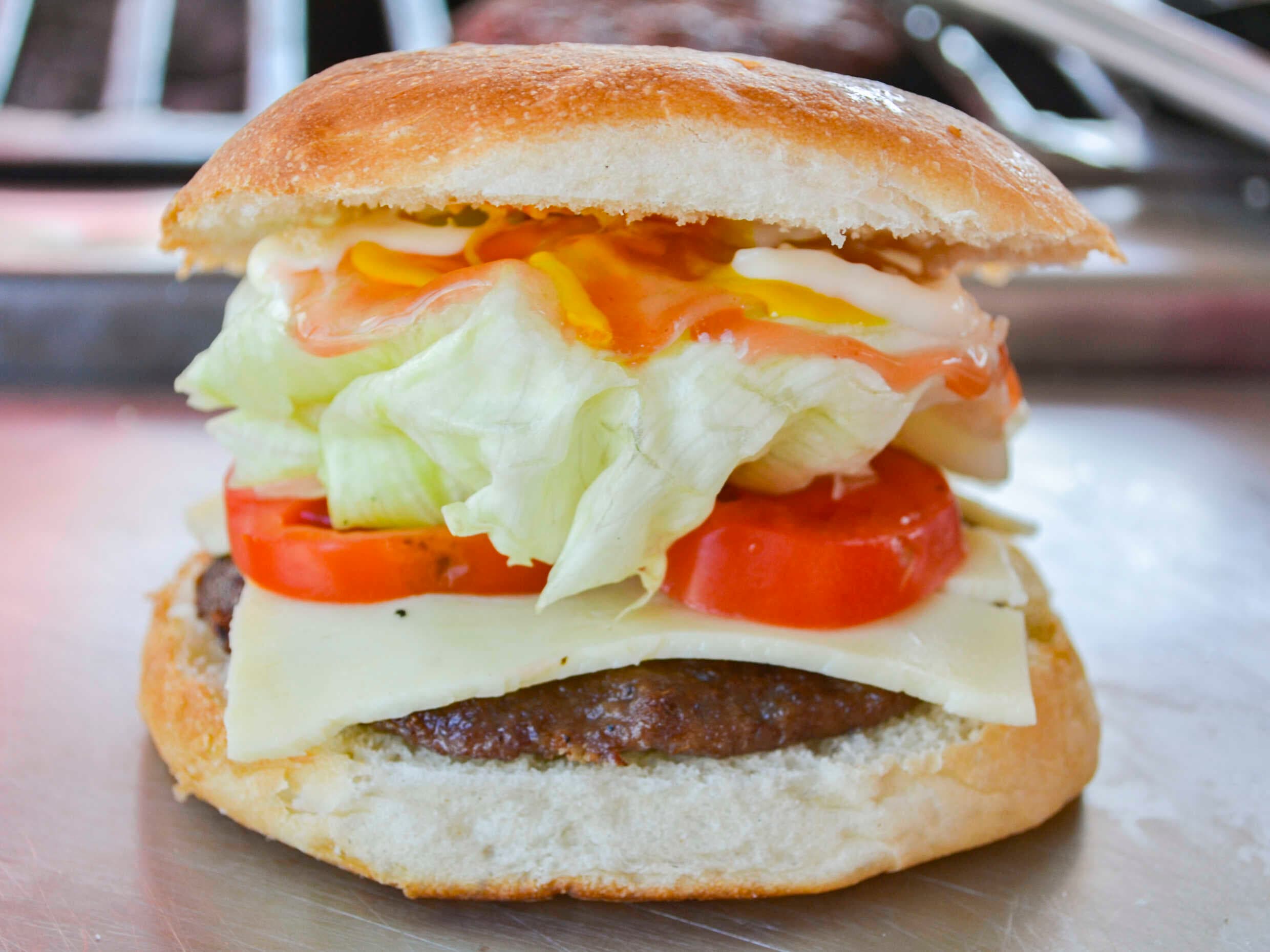 Hamburguesa Sencilla con Queso