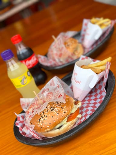 Hamburguesa de Carne o Pollo