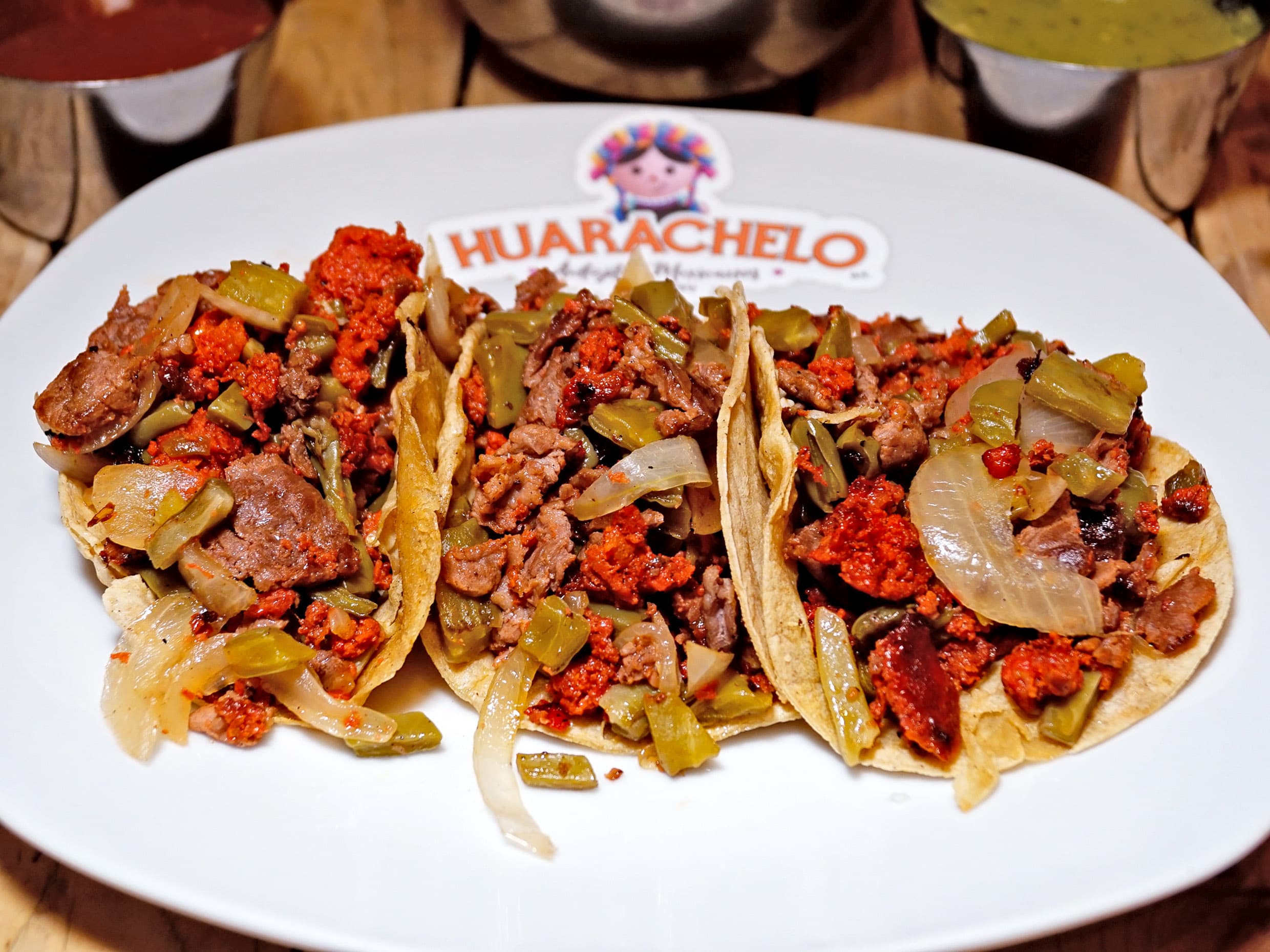 Orden de 3 Tacos de Chorizo