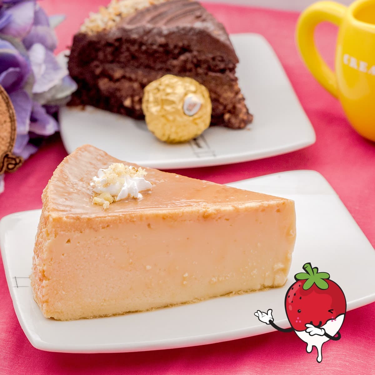 Flan Napolitano