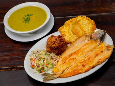 Trucha a la Plancha + Consomé