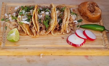 Taco blando de birria