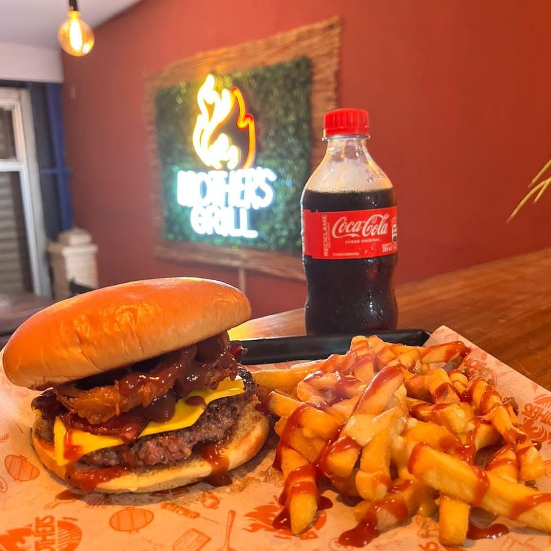 Hamburguesa Especial + Refresco