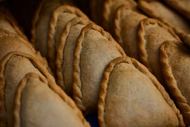 Empanada de crema.