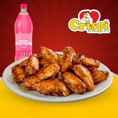 Combo 12 Alitas + litron