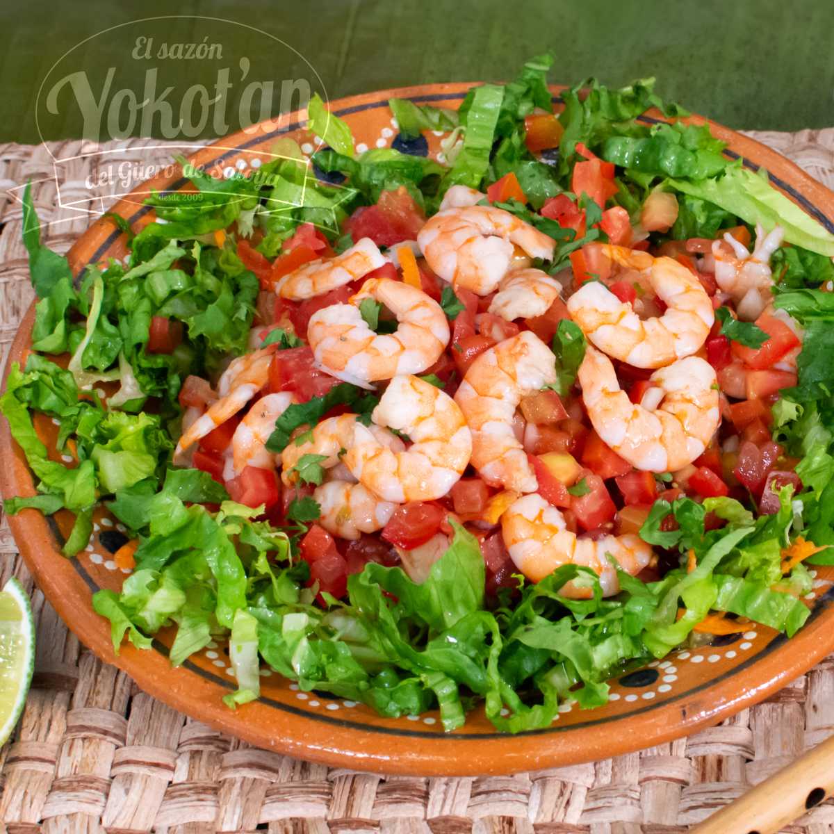 Ensalada de Camarón a la Mexicana
