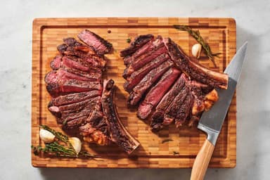900g Bistec de Rib-Eye Especial + 2 Papas al Horno