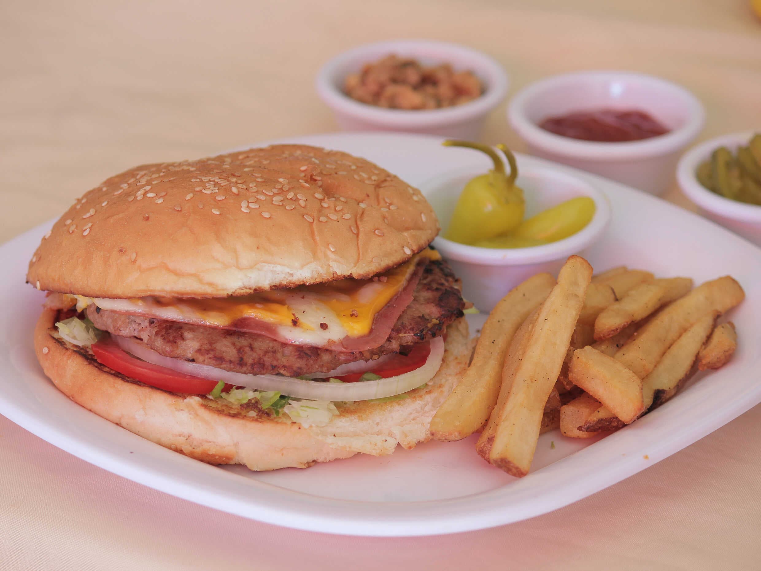 Hamburguesa Tony con Papas