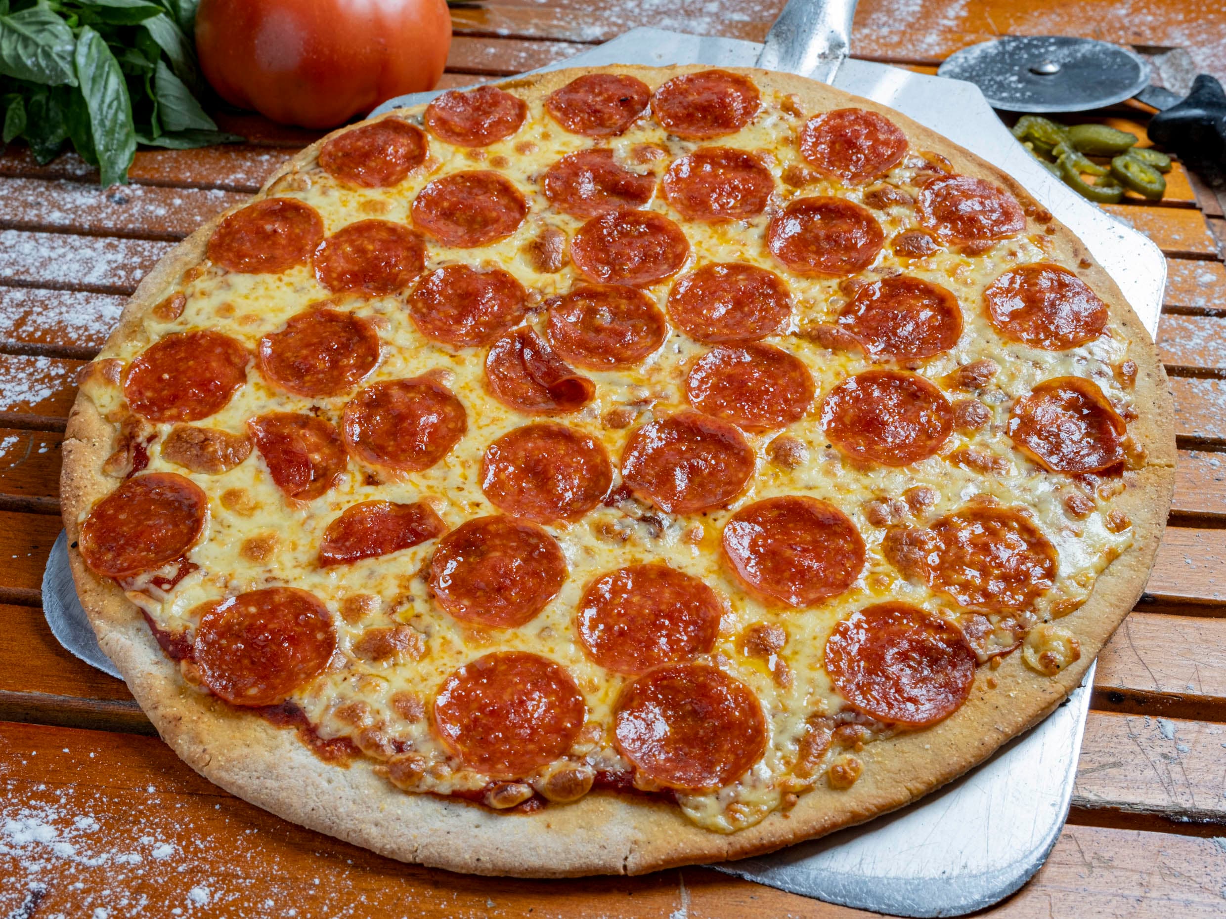 Pizza Pepperoni - 10 pulgadas 6 porciones