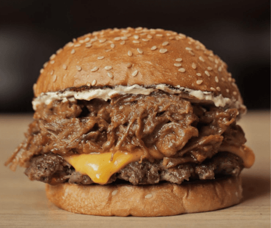 Hamburguesa Philly Cheesesteak